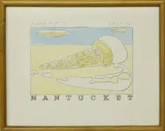 It Used to be Ice on Nantucket by George Murphy, Watercolor, offered Jul 2018
