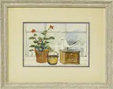 Nantucket Window by Barbara Van Winklen, Watercolor, offered Jul 2018