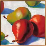 Katie Trinkle Legge, Big Pears, Oil on Canvas