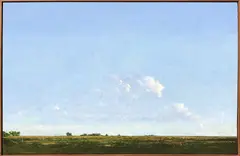 Bartlett Farm by Kenneth Layman, Oil on Board, offered Dec 2018