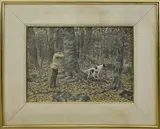 Hand Colored by A. B. Frost, Lithograph, offered Aug 2018