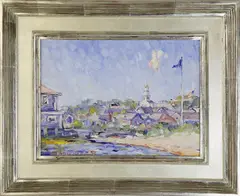 Children’s Beach by Jan Pawlowski, Oil on Canvas, offered Aug 2018