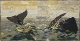 Folk Art by Robert Perrin, Mixed Media Carpet “, offered Aug 2018