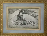 Paul Gauguin, Zinc Plate, Etching and Aquatint “