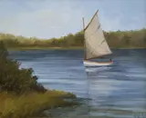 Quidnet Pleasure by Kathleen Potter Kelliher, Oil on Canvas, offered Jul 2017