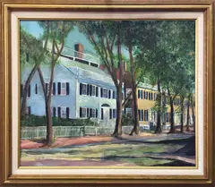 William Pettit, 99 Main Street, Oil on Canvas