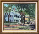 William Pettit, 99 Main Street, Oil on Canvas