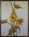 Julie Gifford, Sunflowers, Oil on Canvas