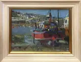Fishing Tug by B. Hilton, Oil on Board, offered Jul 2017