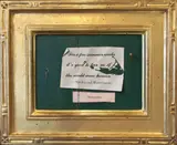 Trompe l’oeil Nantucket by Robert Trotter, Oil on Masonite, offered Dec 2017