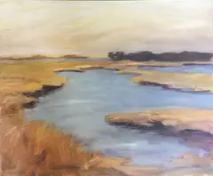 Tucked In by Julie Gifford, Oil on Canvas, offered Aug 2017