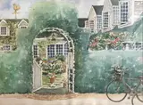 The Chanticleer by Barbara Kauffman Locke, Watercolor on Paper, offered Aug 2017