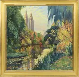 Illya Kagan, View of Central Park, New York City