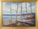 David Lazarus, Polpis Harbor in Winter