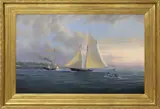 Timothy H. Thompson, America Wins, Oil on Canvas
