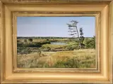 Lori Zummo, Maxy’s Pond, Oil on Canvas