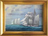 William W. Lowe, Untitled, Oil on Linen