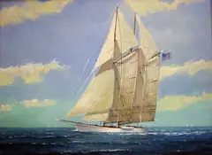 Untitled by William W. Lowe, Oil on Linen, offered Oct 2016