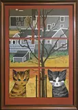Maggie Meredith, Two for the Money, Acrylic on Canvas