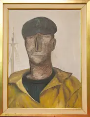 Lucien van Vyve, Le Mariner, Oil on Canvas