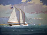William W. Lowe, Untitled, Oil on Linen