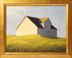 Golden Grass by Joan Albaugh, Oil on Canvas Board, offered May 2016