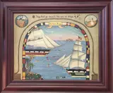 Maria Pfropper, They That Go Down to the Sea in Ships, Anchors Away, Oil