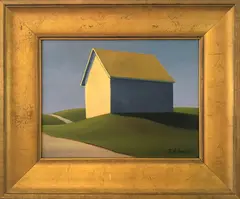 A Road Through the Valley by Joan Albaugh, Oil on Artist Board, offered Jul 2016