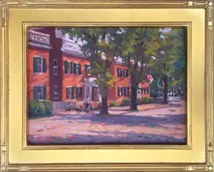 Three Bricks by Dianne Panarelli Miller, Oil on Board, offered Jul 2016