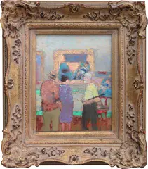 James Harrington, Forty Years and Forty Days, Oil on Artist’s Board