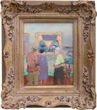 James Harrington, Forty Years and Forty Days, Oil on Artist’s Board