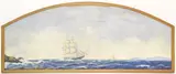 Ships on the Open Seas by Waldo Pert, Oil on Canvas, offered Dec 2016