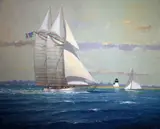 William W. Lowe, Untitled, Oil on Linen
