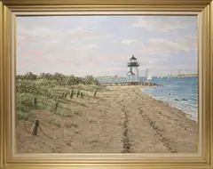 Brant Point by G.S Hill, Oil on Canvas, offered Sep 2015