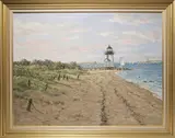 G.S Hill, Brant Point, Oil on Canvas