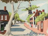 Doris and Richard Beer, View of Orange Street