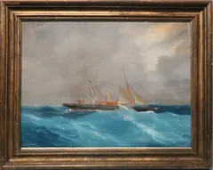 Fine Arts by Antonio de Simone the Elder, Gouache on Paper, offered Sep 2015
