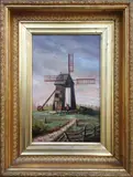 James Walter Folger, Old Mill Nantucket, 1746, 1746, Oil on Canvas