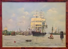 Roger Chapelet, Fine Art, Oil on Canvas