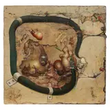 Gregory Gillespie, Untitled, 1973, oil and magna on panel