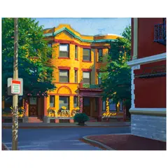 Ed Stitt, The Oasis, 1998, oil on linen