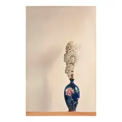 James Aponovich, Cloisonne Vase, 1981, oil on canvas
