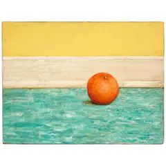 Gregory Gillespie, Study, oil and magna on board
