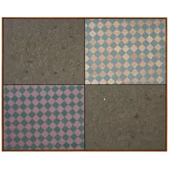 James Little, Tswana (quadryptich), oil on canvas