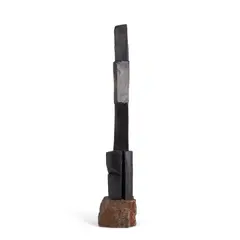 Galileo I by Dimitri Hadzi, 1981, bronze on stone base, sold Nov 2025
