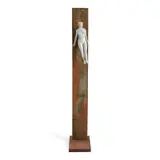 Aurora Cañero, Sueno IV, bronze on an iron stand