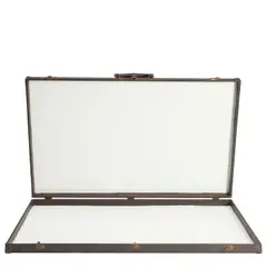 Fernanda Gomes, Document Case with White Painting, 2001, document case and acrylic paint