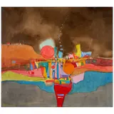 Albert Alcalay, Approaching Storm, oil on canvas