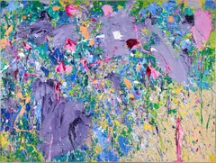 Flower Power by Walasse Ting, acrylic on canvas, offered Nov 2025
