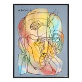 Ernst Neizvestny, Poetic Tranquility, acrylic on canvas